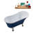 55.1'' x 26.8'' Soaking Acrylic Bathtub-66366582-76640555