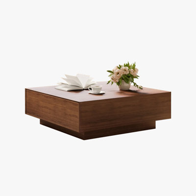 Cristyle Fully Assembled 2-Drawer Square Coffee Table