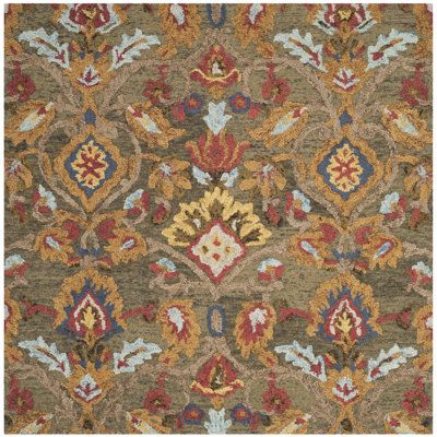 Tansy Wool Floral Indoor Rug