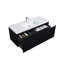 Ensemble de meuble-lavabo mural simple 47 po
