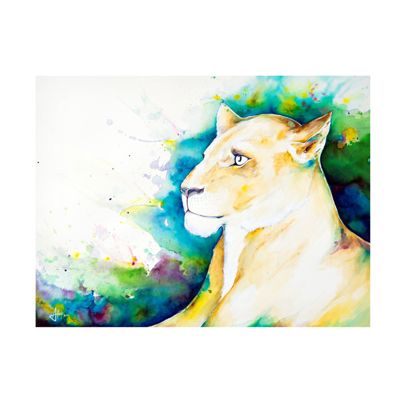 Art sur toile Marc Allante, H 18 po x l 24 po