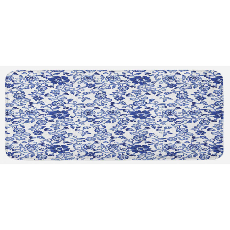 Tapis de cuisine aquarelle