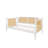 Traditional Style Rattan Twin Size Daybed With 2 Drawers For Limited Space, Guest Room, No Box Spring Needed