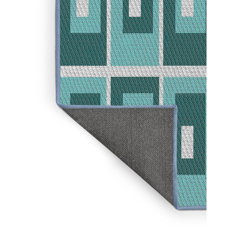 Pridemore Geometric Indoor Rug, Rectangle 7' x 9'