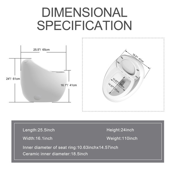 Dimensions du produit