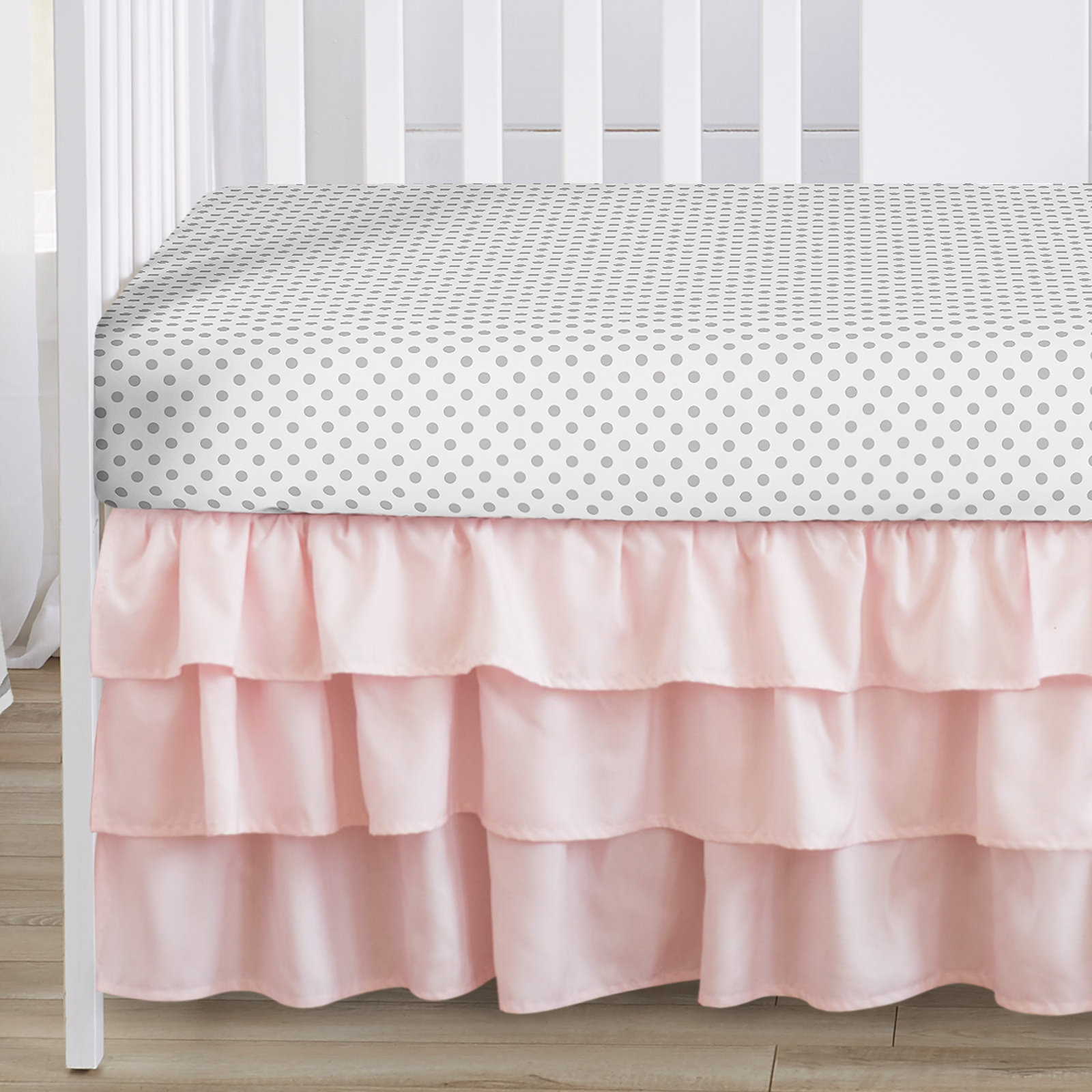 Watercolor Floral 4-Piece Bedding Set