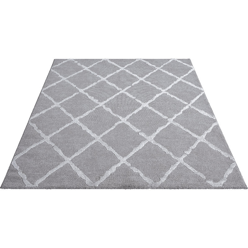 Singletary Glossy Design Area Rug, Rectangle 80 x 150cm