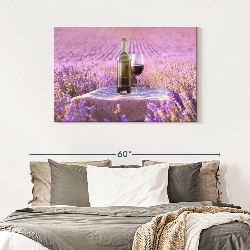 Yarlin Wine Romance, 30" H x 45" W
