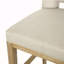 Ensemble de 2 tabourets de comptoir 27 pouces, tissu