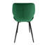 Adrianah 47cm H Tufted Velvet Upholstered Upholstered Back Side Chair in Green