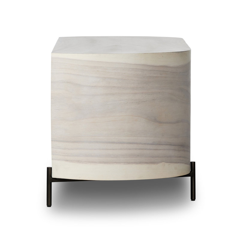 Lunas Executive Desk, Bleached Guanacaste