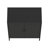 Naomi 32" Metal Accent Cabinet In Black-635972218