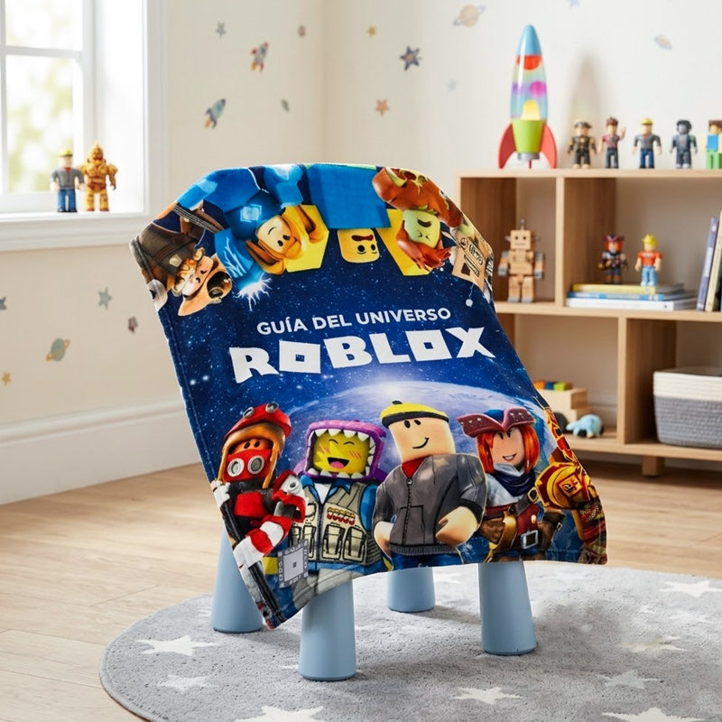 Couverture pour chambre d'enfant Roblox, 59 x 51 po Roblox Merch