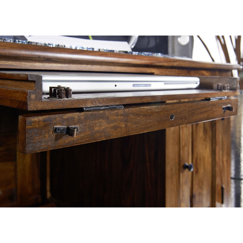 New Boston Solid Wood Writing Desk