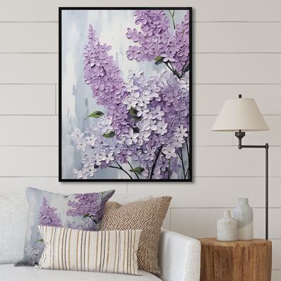 Beautiful Lilac Dreamscape VI sur impression sur toile