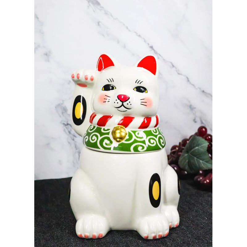 Figurine japonaise maneki neko Lucky Fortune