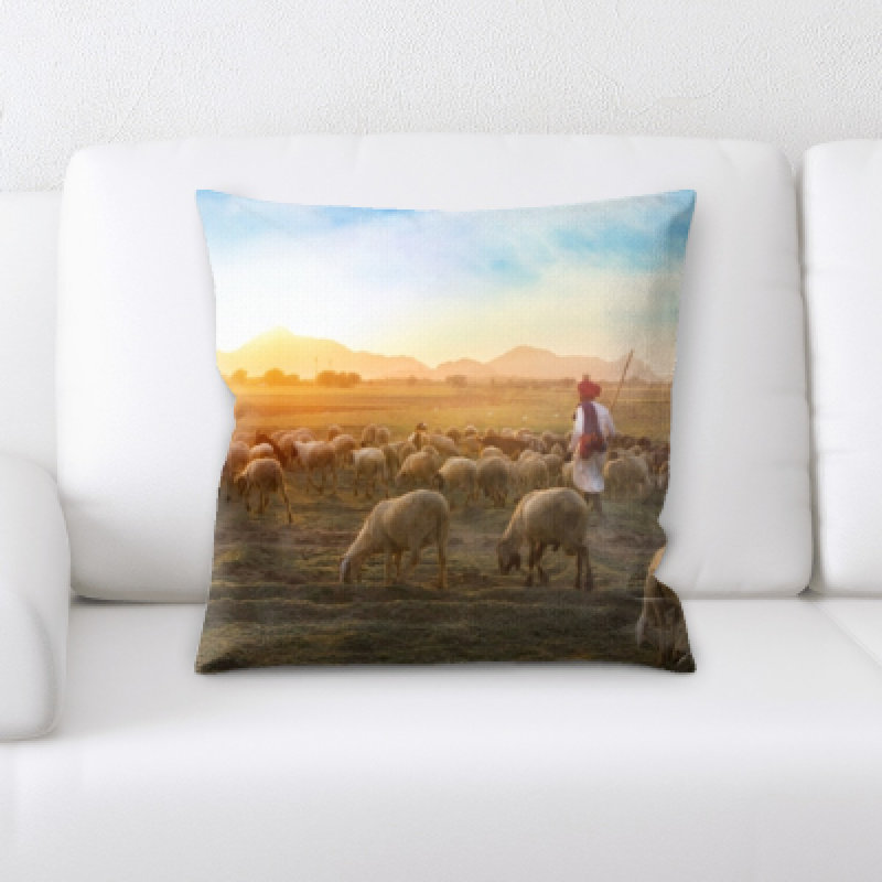 Remus Microsuede Reversible Throw Pillow