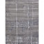 Tapis gris anthracite noué à la main-66882121