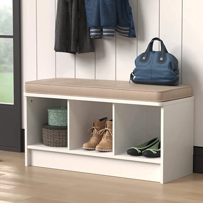 6 Pair Shoe Storage Bench