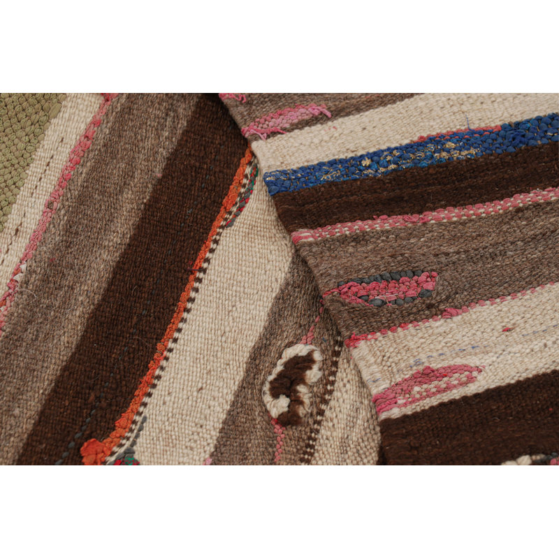 One-of-a-Kind 3'7”x7'4” Hand Knotted Area Rug