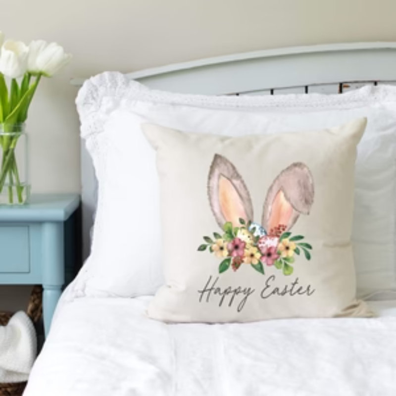 Coussin Joyeuses Pâques