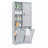 Bathroom Storage Cabinet with Doors and Drawers, Tilt-Out Laundry Hamper, Multiple Storage Space-1437387785
