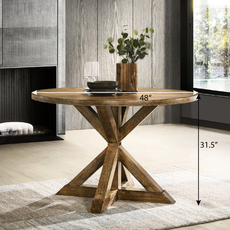 Table de salle à manger Elegant Hardwood