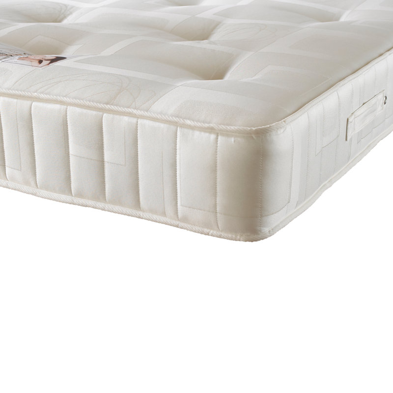 Myer Adams 9 Inch / 22CM Open Coil Mattress Dual Sided with Handle, Tufted, Medium-Firm Feel. , Small Double (4')