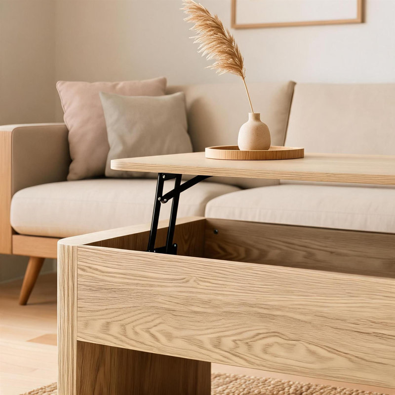 Tashiya Lift-up Storage Coffee Table