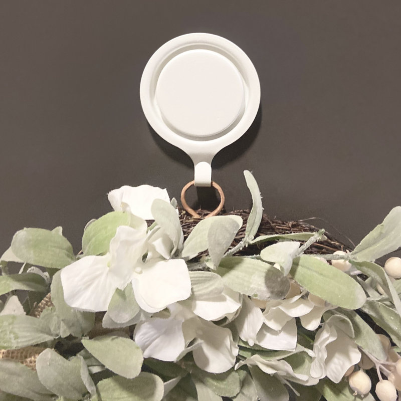 Porte-couronne magnétique sans pincement, Blanc, 1