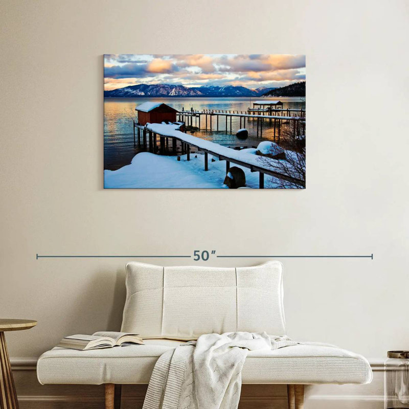 Jetées Alvord Lake Tahoe, H 24 po x l 36 po