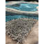 Tapis bleu sarcelle / gris Westchester-1996501919