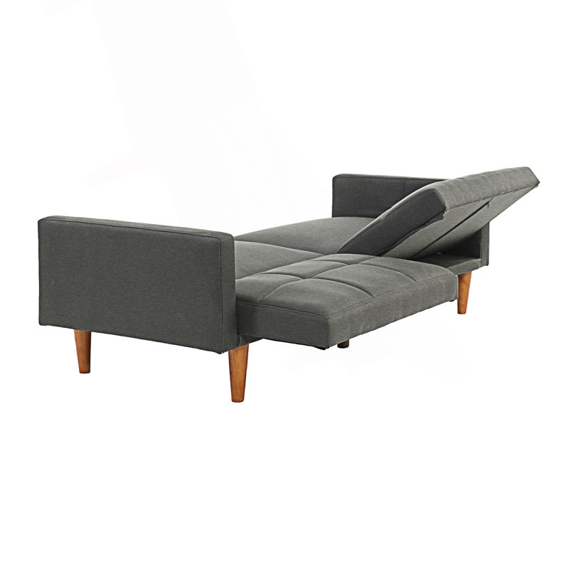 Adjustable Faux Leather Sofa