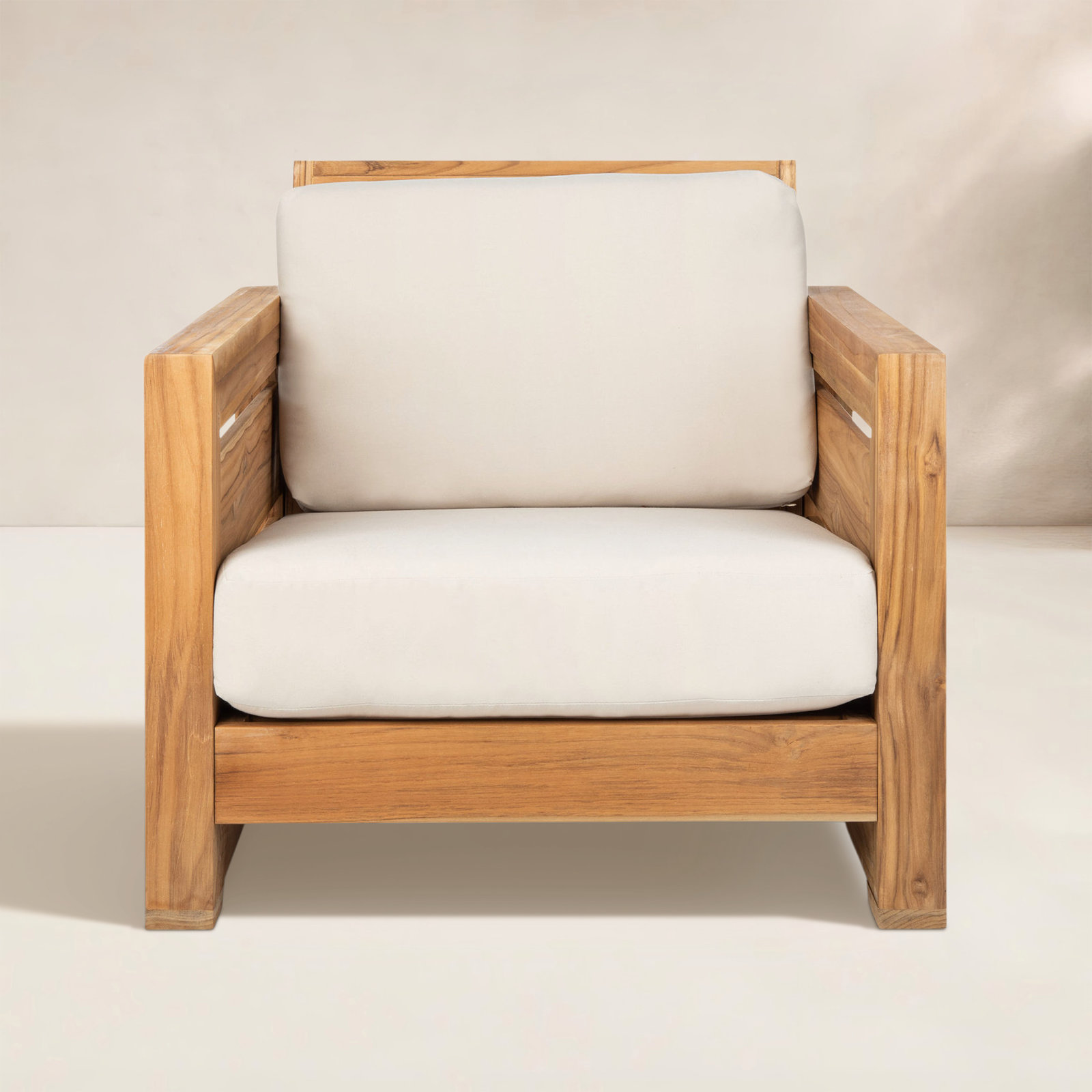 Baela Teak Patio Lounge Chair