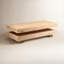 Alpine 55" Coffee Table In Distressed Oak