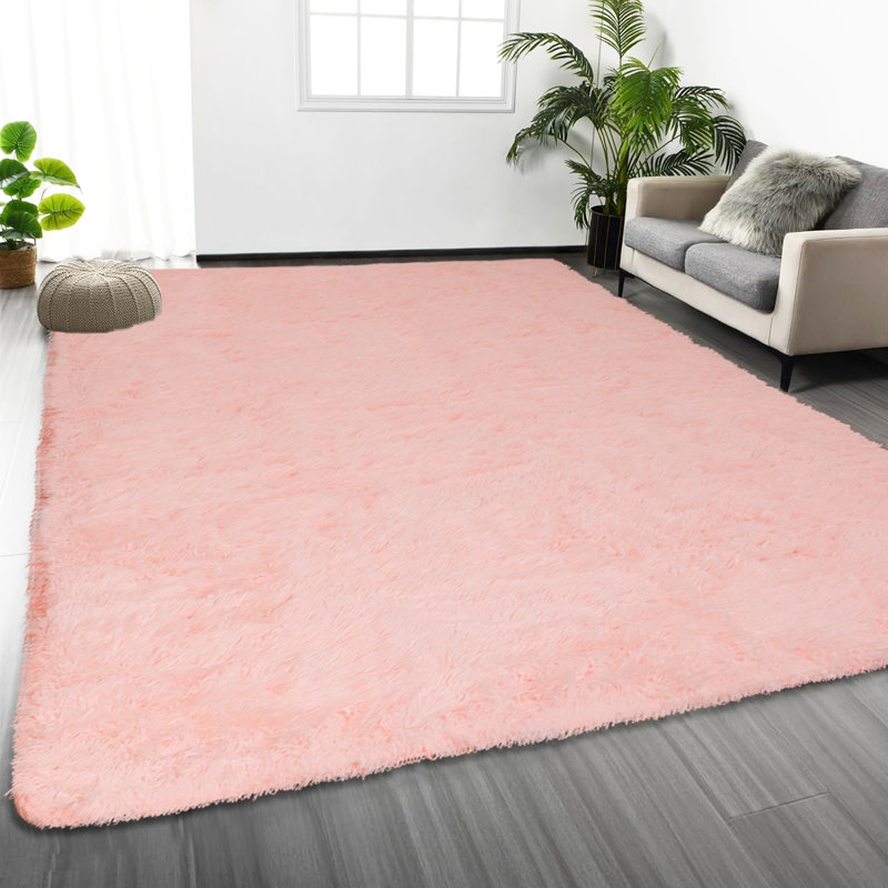 Adela Standard Shag Area Rug, Rectangle 80 x 150 cm