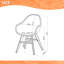 Chaise de patio noire avec accoudoirs Rafael-769227782