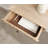 Mirza Solid Wood Floating Side Table