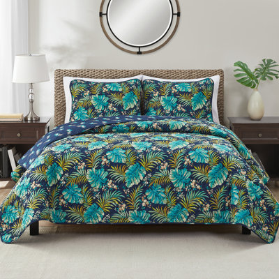 Wamac Polyester Floral Quilt