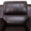 Fauteuil inclinable manuel moderne en similicuir de 38,5 po de largeur