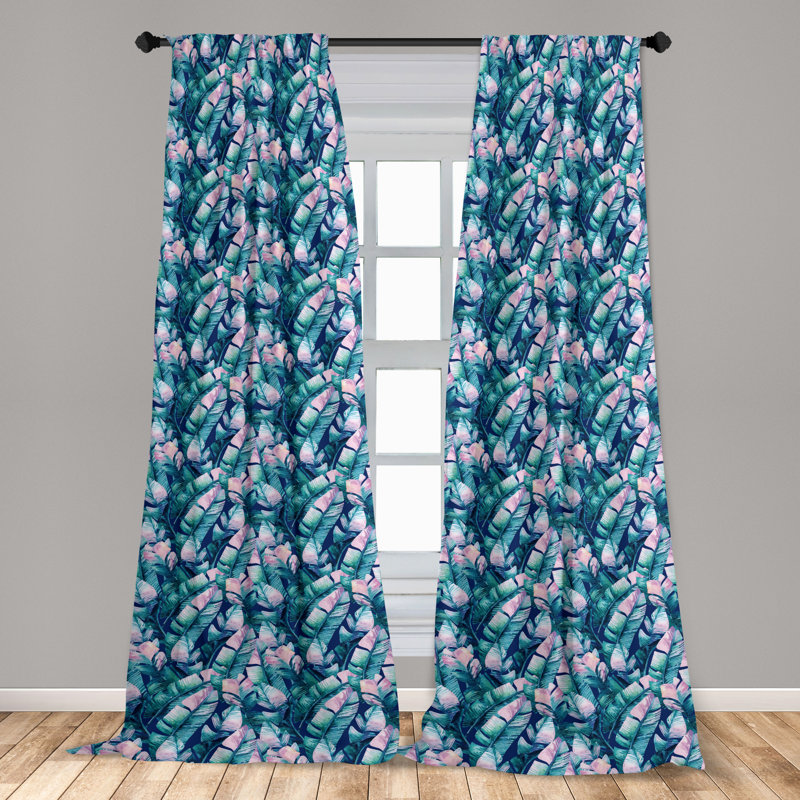 Semi Sheer Curtain Pair