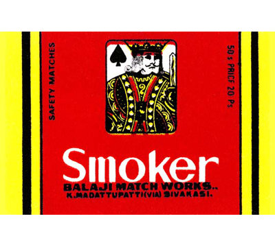 « fumeur », affiche rétro