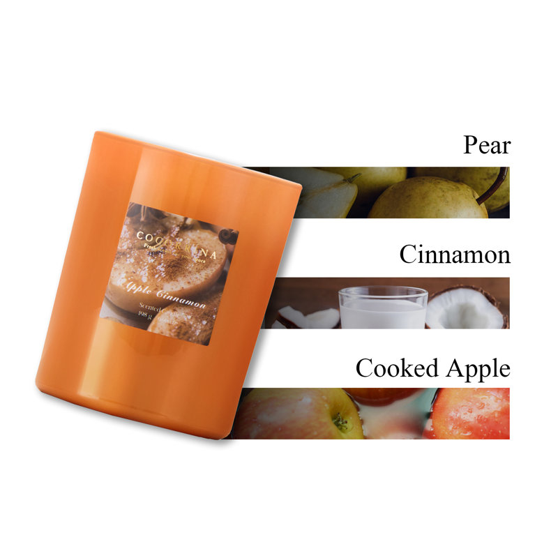Apple Cinnamon Crystal Scented Candle, 6.98 oz