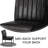 Faux Leather Upholstered Metal Side Chair-94932571