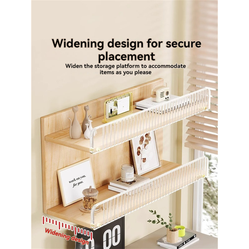 Floating Shelf, 8.46" H x 13.39" W x 4.13" D