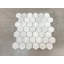 2 in. x 2 in. Honeycomb Polished Marble and Stone Tile-50872616