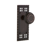Craftsman Plate with Mission Door Knob