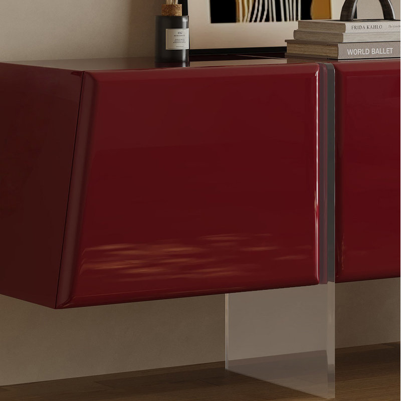Creative Red TV Stand