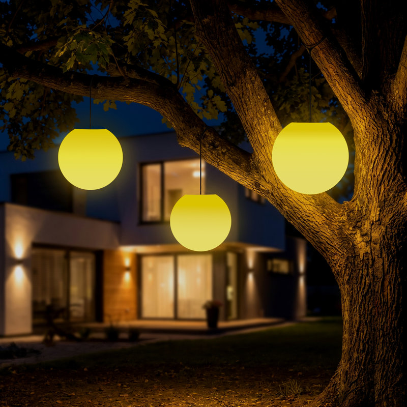 Solar Powered LED Floatable Color Changing Outdoor Light with Remote Control