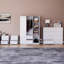 Taniesha 4 Piece Bedroom Set (2 Drawer Bedside Chest X2, 3 Drawer Chest, 2 Door 2 Drawer Wardrobe), (100% FSC)-1723193103
